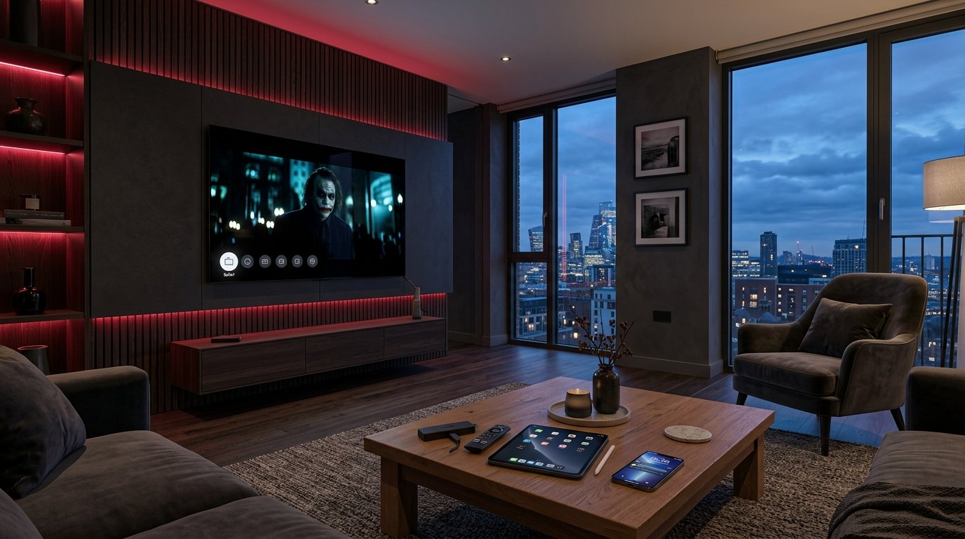IPTV Deals UK Multi-Device Living Room Streaming Setup
